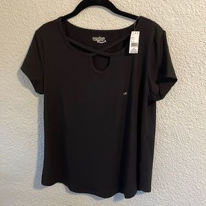 NWT Joe Boxer Cross Neck Tee
